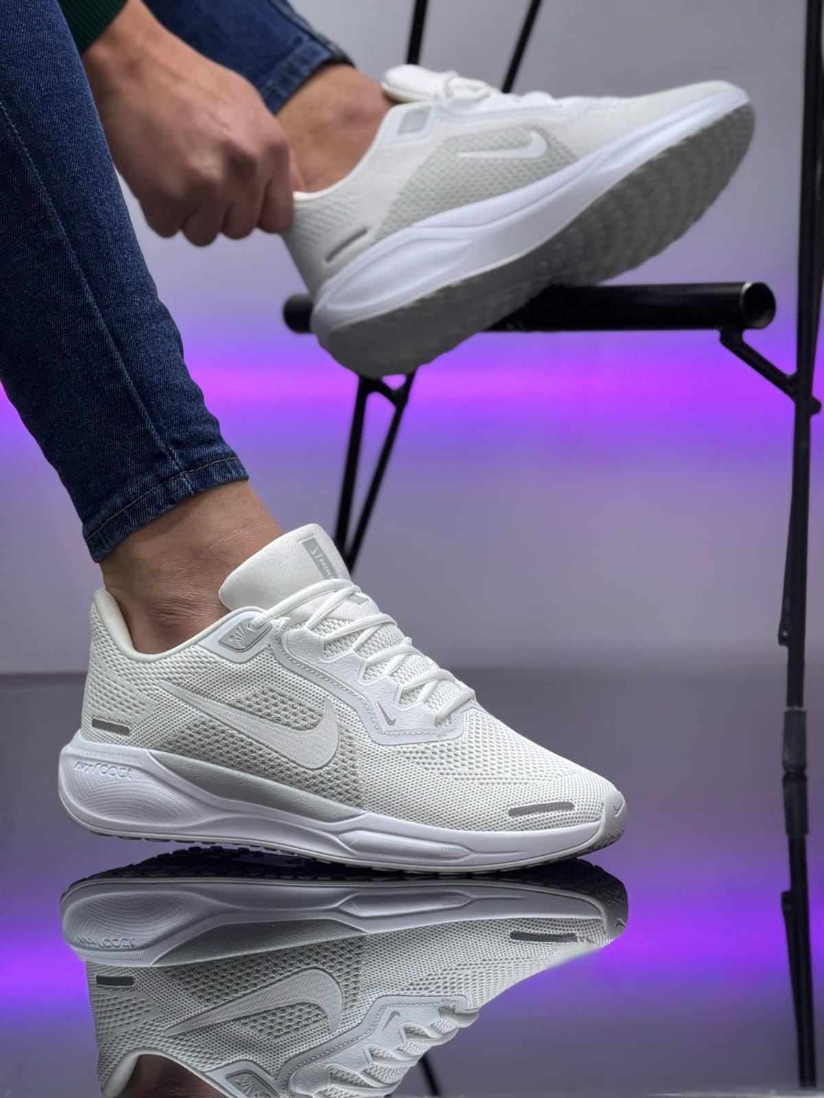 Мъжки Nike Zoom X Plus цвят биял-код 18