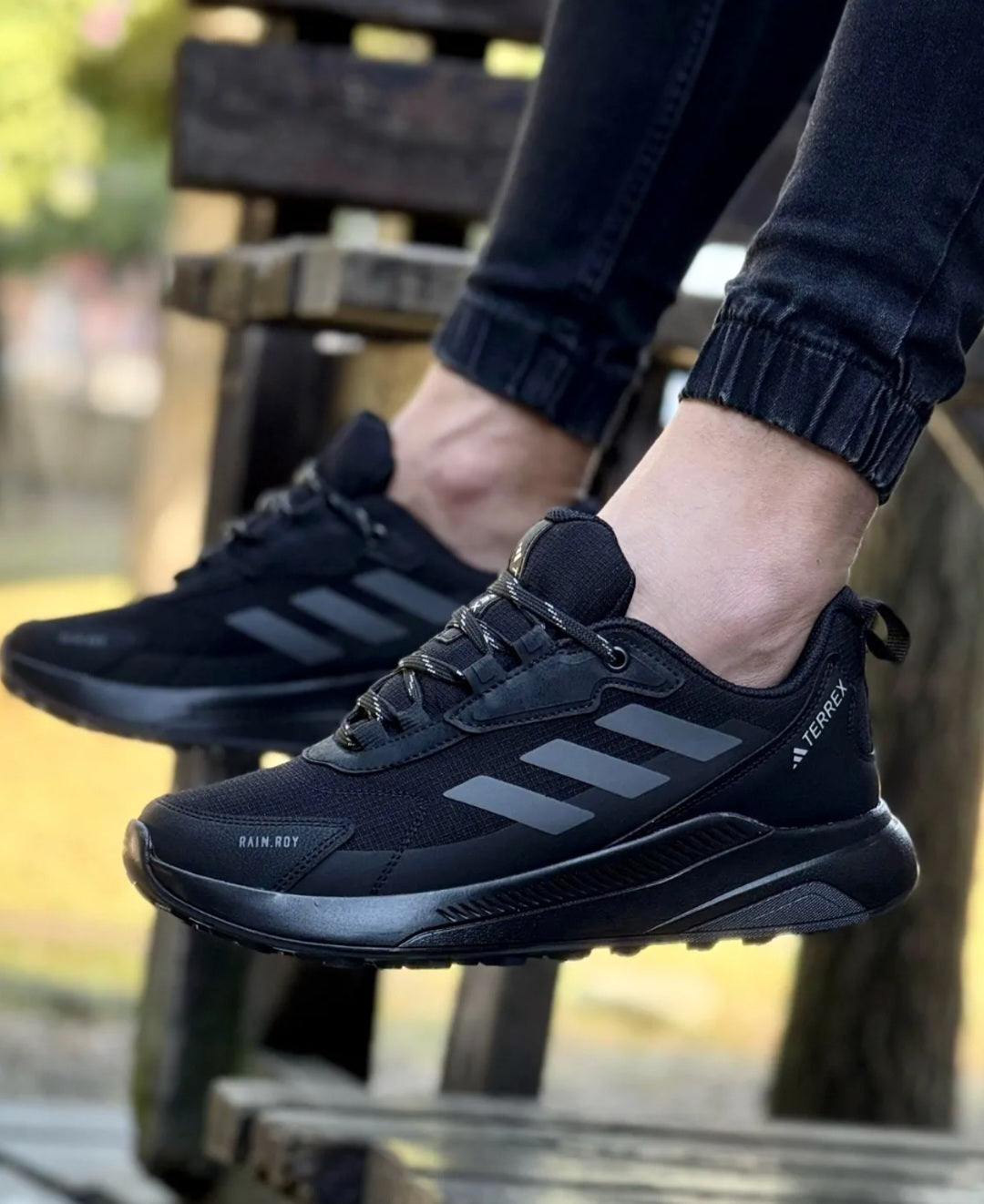 Мъжки Adidas Terrex gore-tex цвят черно- КОД 1018