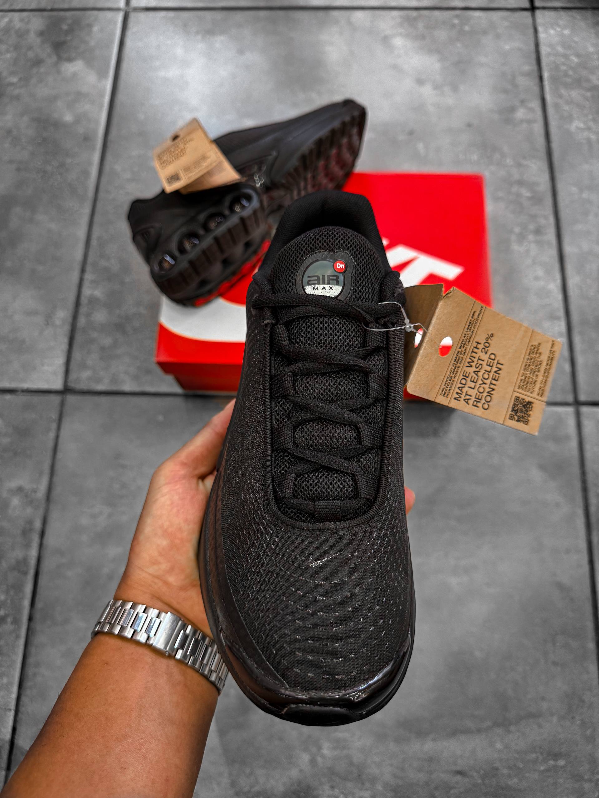 Мъжки Nike Air Max DN White/Black/Neon –  спортни маратонки код 2121224